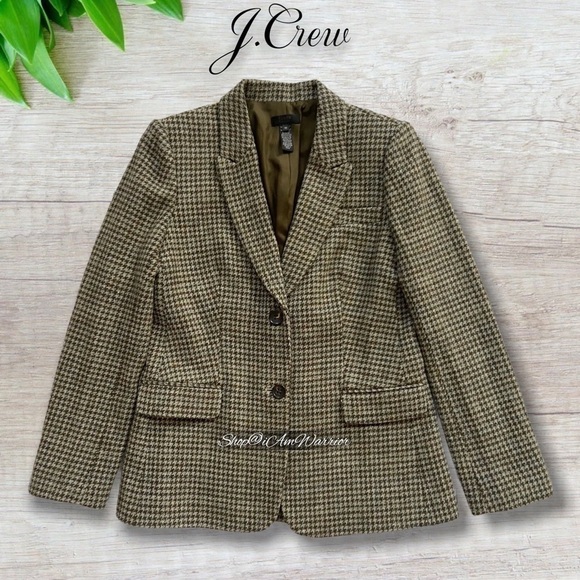 J.Crew Collection *RARE* houndstooth
'Moore' Magee of Dongal Irish wool blazer - Picture 5 of 12